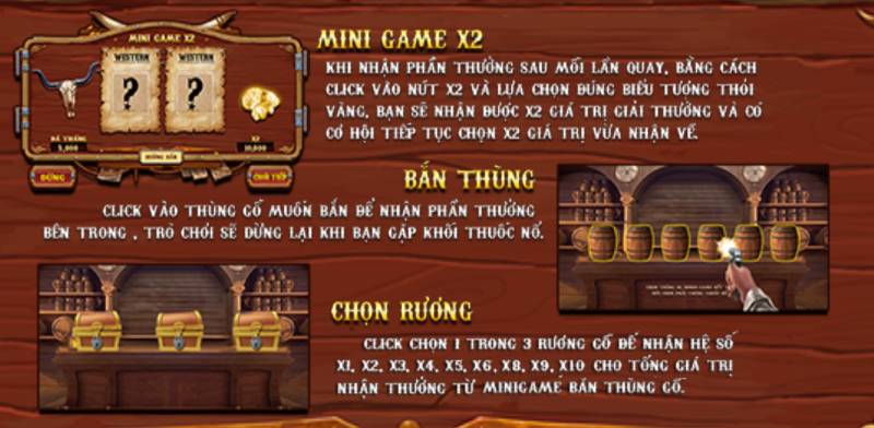 Mini Game và tính năng X2